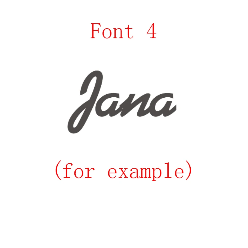 Font 4 Изготовленный На Заказ ножной браслет с именами для женщин, нержавеющая сталь, золото, серебро, цепочка, модные богемные ювелирные изделия - Окраска металла: Font 4