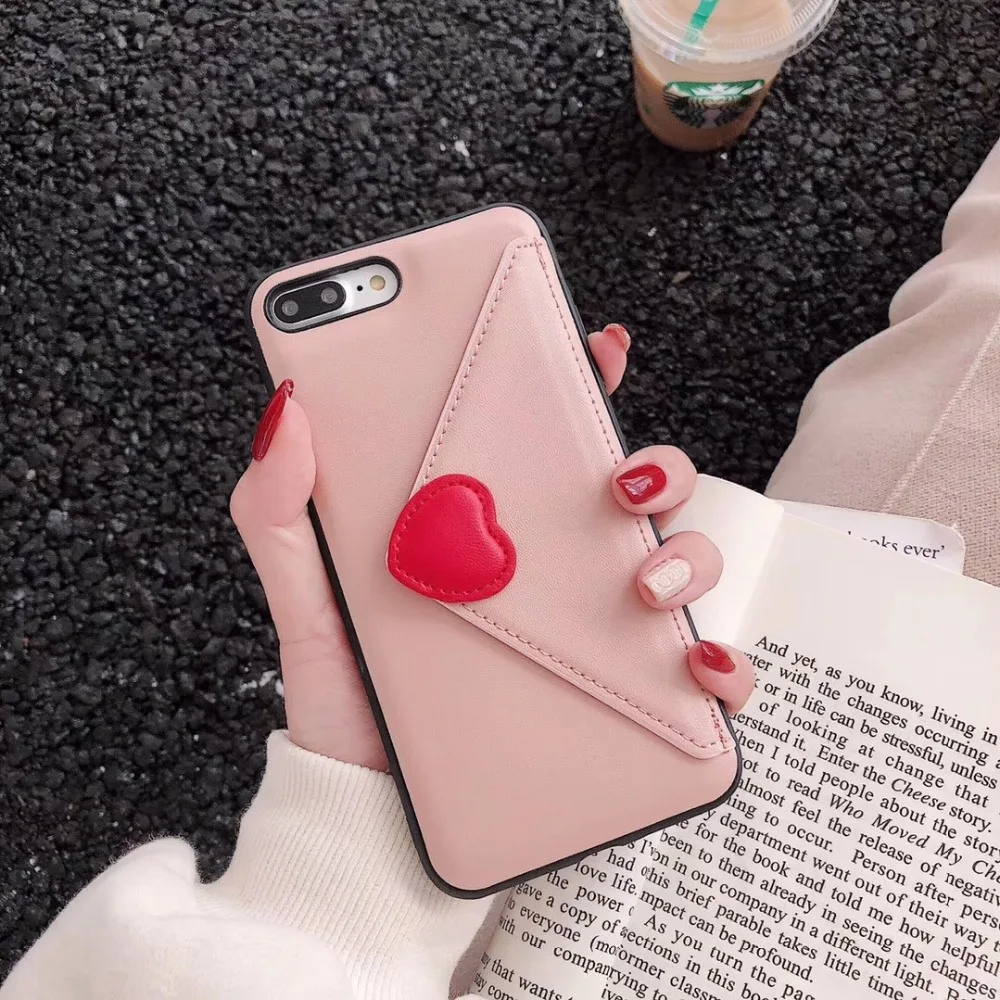 Роскошный модный брендовый классический кожаный чехол для iPhone 6 6s 7 8 plus X XR XS Max