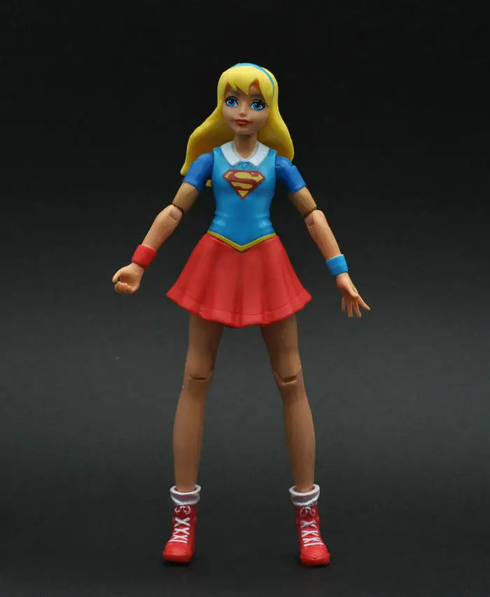 Фото DC 6 "герой девушка Супергерл действие Свободные Фигурки Игрушка DY58|figure toy|super