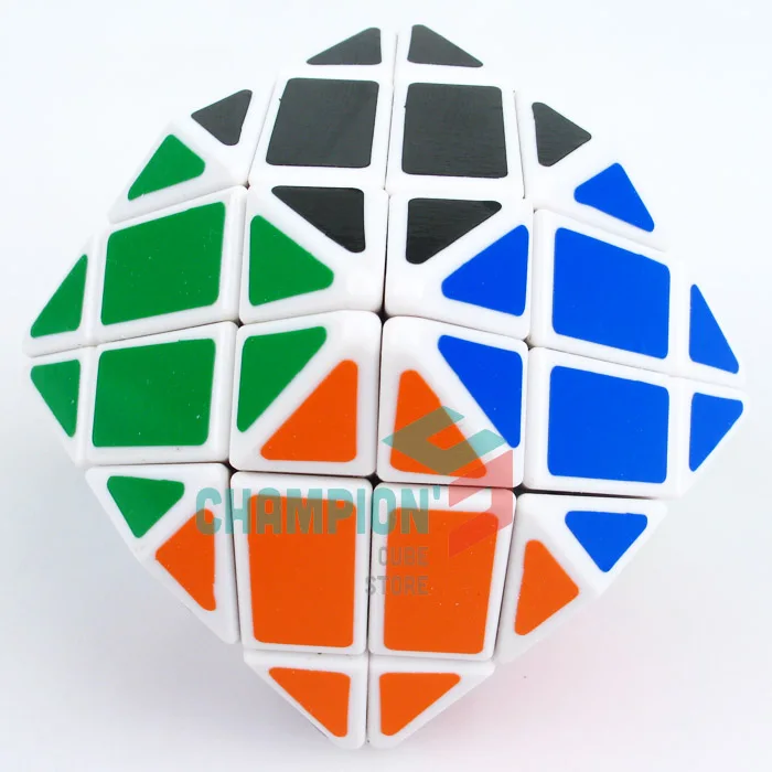 Lanlan Ромбический Додекаэдр Magic Cube головоломка Черно-белый обучения и