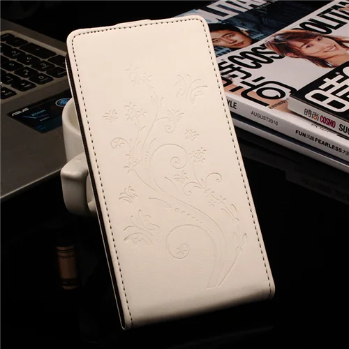 Hongbaiwei для Huawei Honor 6C чехол Мода тиснением кожаный чехол для Huawei Honor 6C откидная крышка Магнитный Вертикальная Обложка - Цвет: wx Wite
