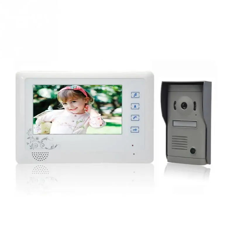 7 &quotЖК дисплей видео телефон двери Дверные звонки домофон Системы сенсорные