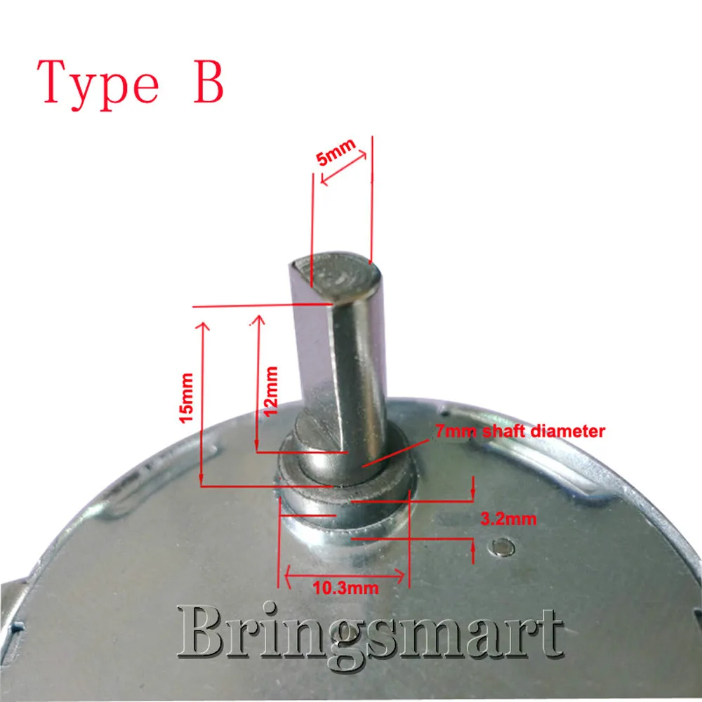 Bringsmart JS-50B(S) BLDC мотор DC микро электродвигатель 4 типа вал синхронный бесщеточный двигатель 5 в 6 в 9 в 12 В 24 В для DIY