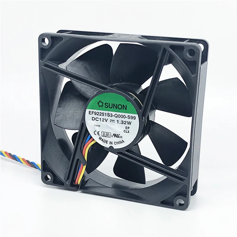 SUNON EF92251S3 Q000 S99 9025 90 мм 775 CPU Fan 90x90x25 PC чехол охлаждающий вентилятор 12V 1 32 W с PWM