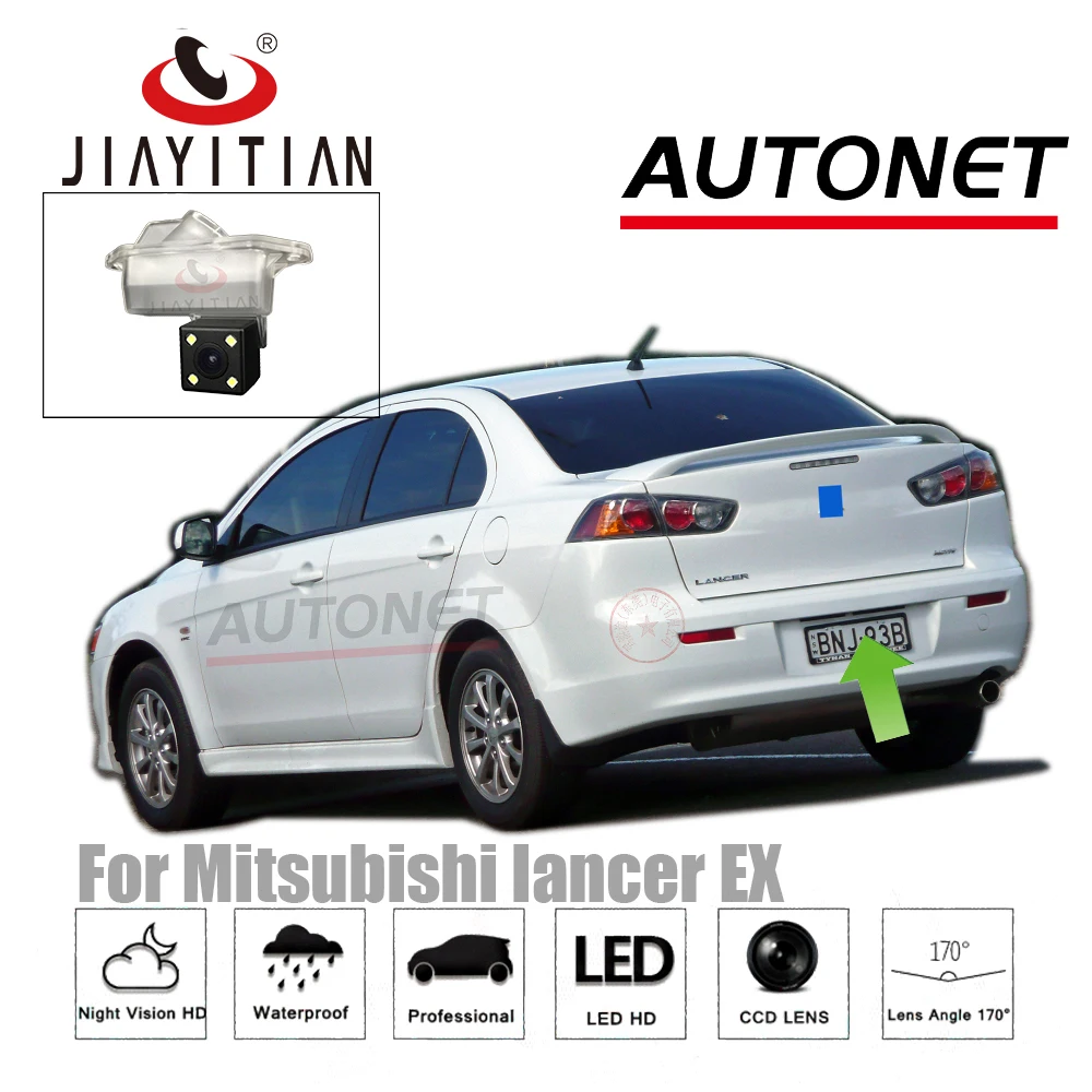 JiaYiTian Автомобильная камера заднего вида для Mitsubishi lancer EX/ Pajero 2015 2008 2010 IO CCD ночное