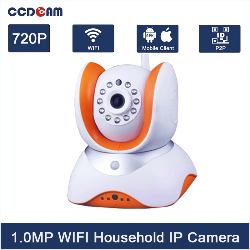 

CCDCAM IP камера WiFi Беспроводная Сеть мини вращающаяся умная камера безопасности для семьи HD Cctv Поддержка Android IOS PC