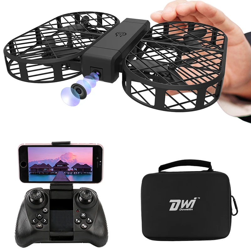 RC Квадрокоптер складной Дрон с камерой hd 480P 720P FPV WiFi управление 2 4G 4CH 6-осевой
