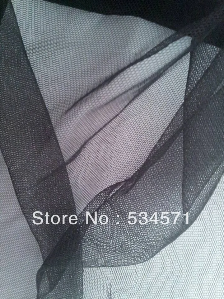 160 см ширина черная сетка тюль мягкая ткань для девочек пачка платье украшение