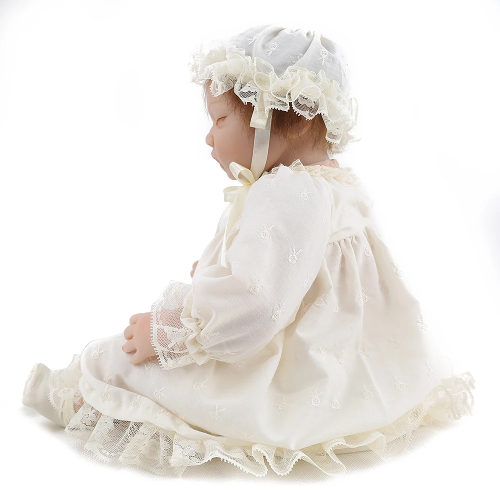 KAYDORA силиконовые куклы Reborn Baby Girl 55 см Bebe Play Toys Alive реалистичные мягкие игрушки Menina