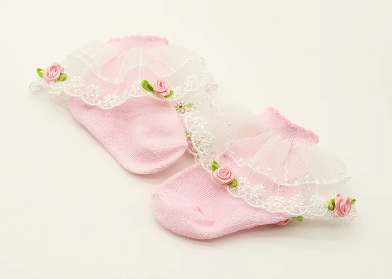 2019 детские носки хлопковые для девочек кружевные обувь младенцев детей дома