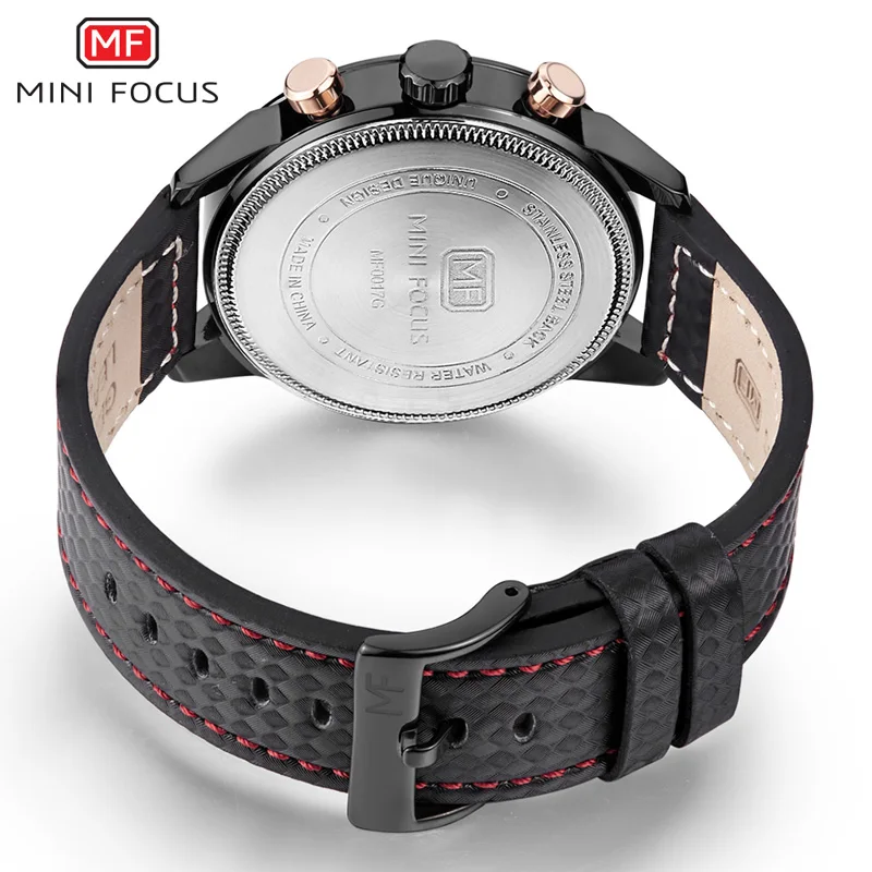 Top Brand 2019 New Sports Series Chronograph Watch Men Multifunctional Genuine Leather Watches Calendar montres hommes | Наручные часы