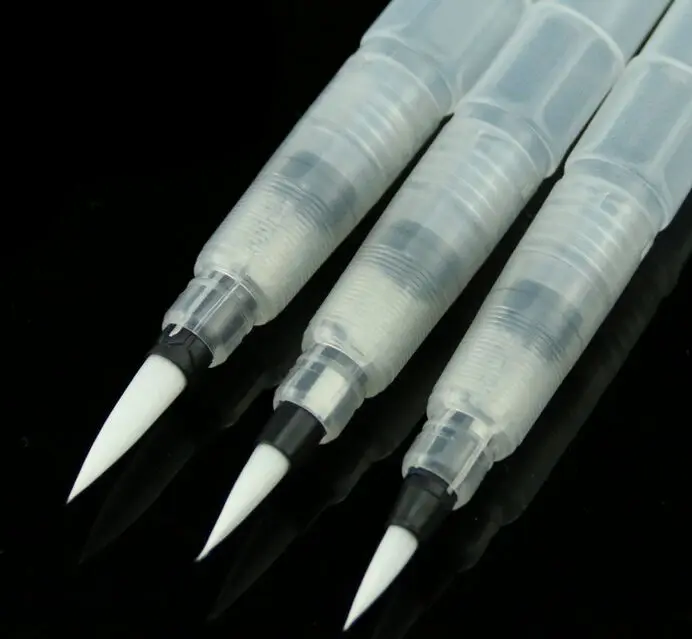 1 шт. многоразовая ручка для рисования акварельной кистью водой каллиграфия