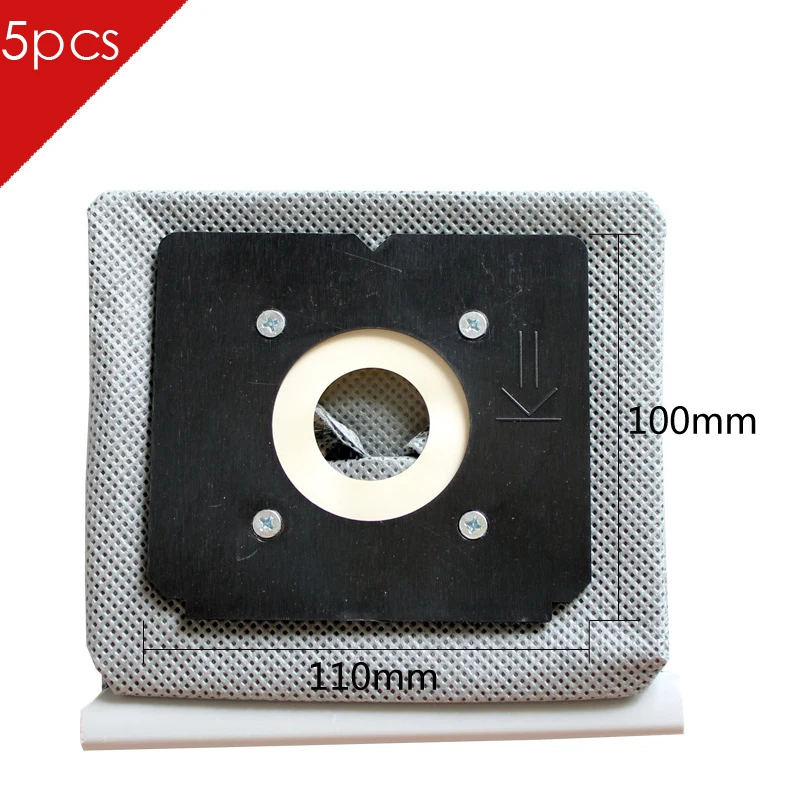 5pcs of universal dust bags vacuum cleaner 11x10cm suitable for Philips Electrolux LG Haier Samsung etc | Бытовая техника
