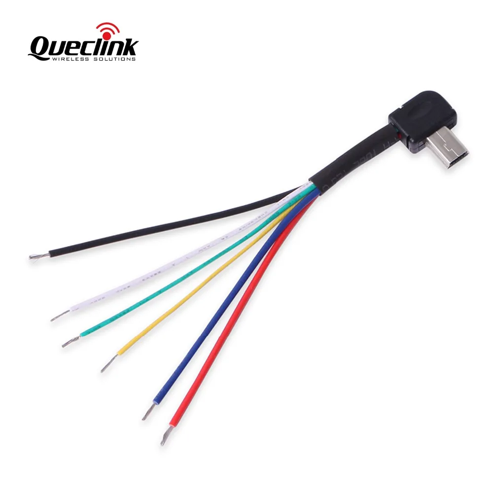 Кабель Mini USB можно использовать для подключения интерфейсов к разъему от Queclink GL200