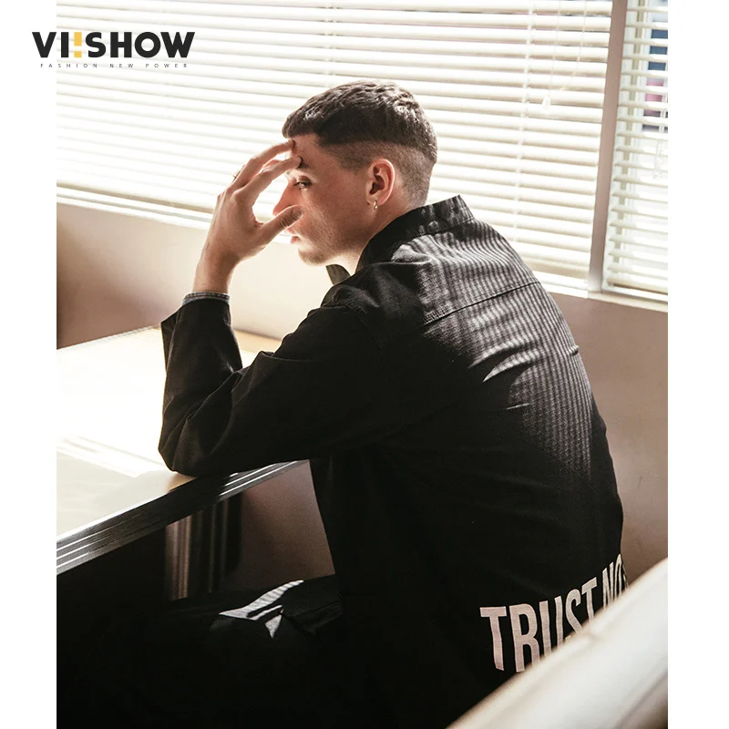 VIISHOW Японии Стиль кимоно куртка Для мужчин 100% хлопок свободные s куртки