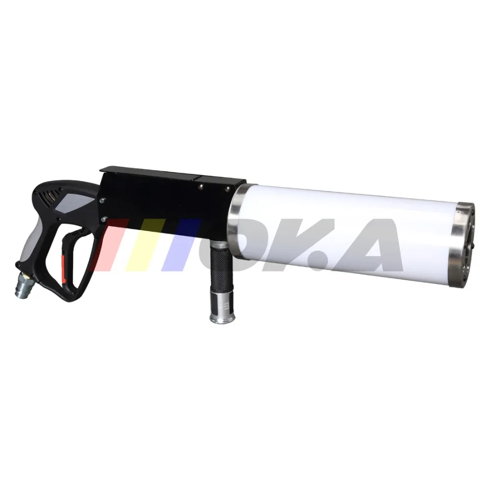 Испания сток светодиодный CO2 DJ пистолет RGB Co2 Cryo Fogger эффект FX струйная машина с 3 м