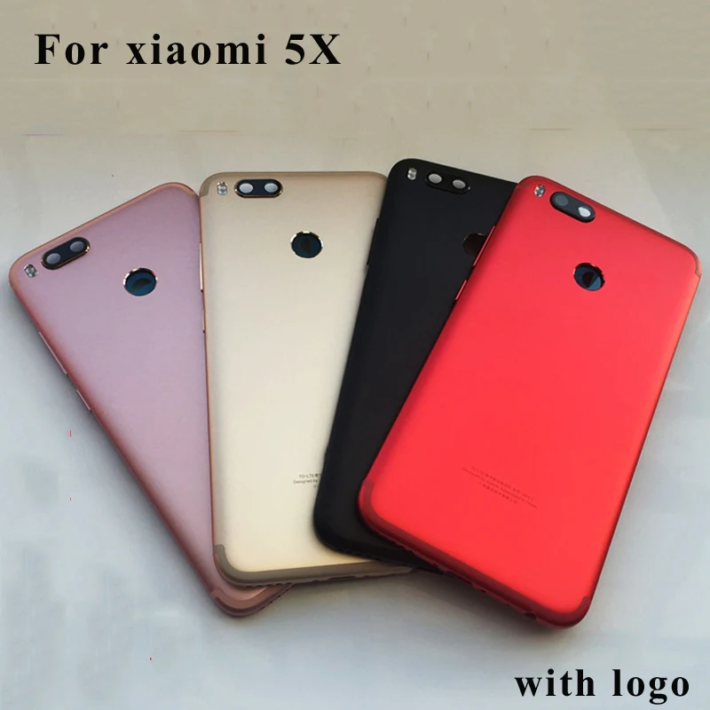 Для xiaomi mi 5X A1 крышка батареи задняя батарея Корпус Дверь чехол + боковые кнопки