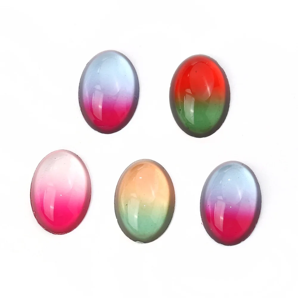 Doreen Box стеклянное купольное уплотнение кабошон геометрические овальные с