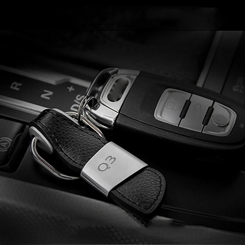 Автомобильный брелок для Audi A3 A4 B6 B8 B7 B9 A6 C5 C6 C7 A5 Q5 Q7 8P 8V 8L TT 80 100 Q3 A7 S3 S4 S5 S6 S