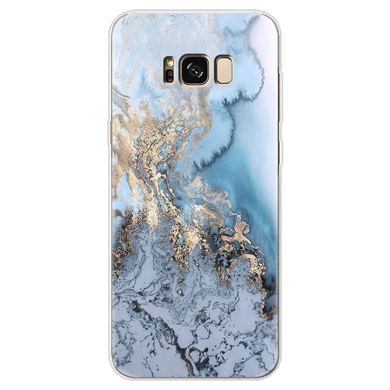 Для Мрамор ТПУ samsung Galaxy S3 S4 S5 мини S6 S7 край S8 S9 S10 плюс S10E A10 A30 A40 A50 A70 M10 M20 для samsung S8 чехол - Цвет: dlsbai