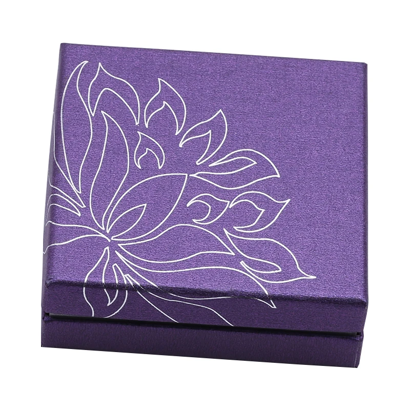 12 шт Золотой лотос коробка ювелирных изделий браслет кулон кольцо ожерелье