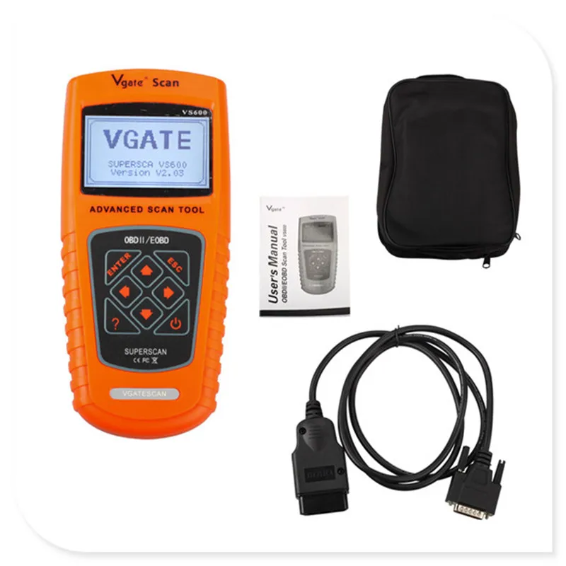 

Сканер Vgate VS600 V2.03 Vgate OBDII/EOBD, мультибрендовый инструмент для диагностики автомобилей с бесплатной доставкой