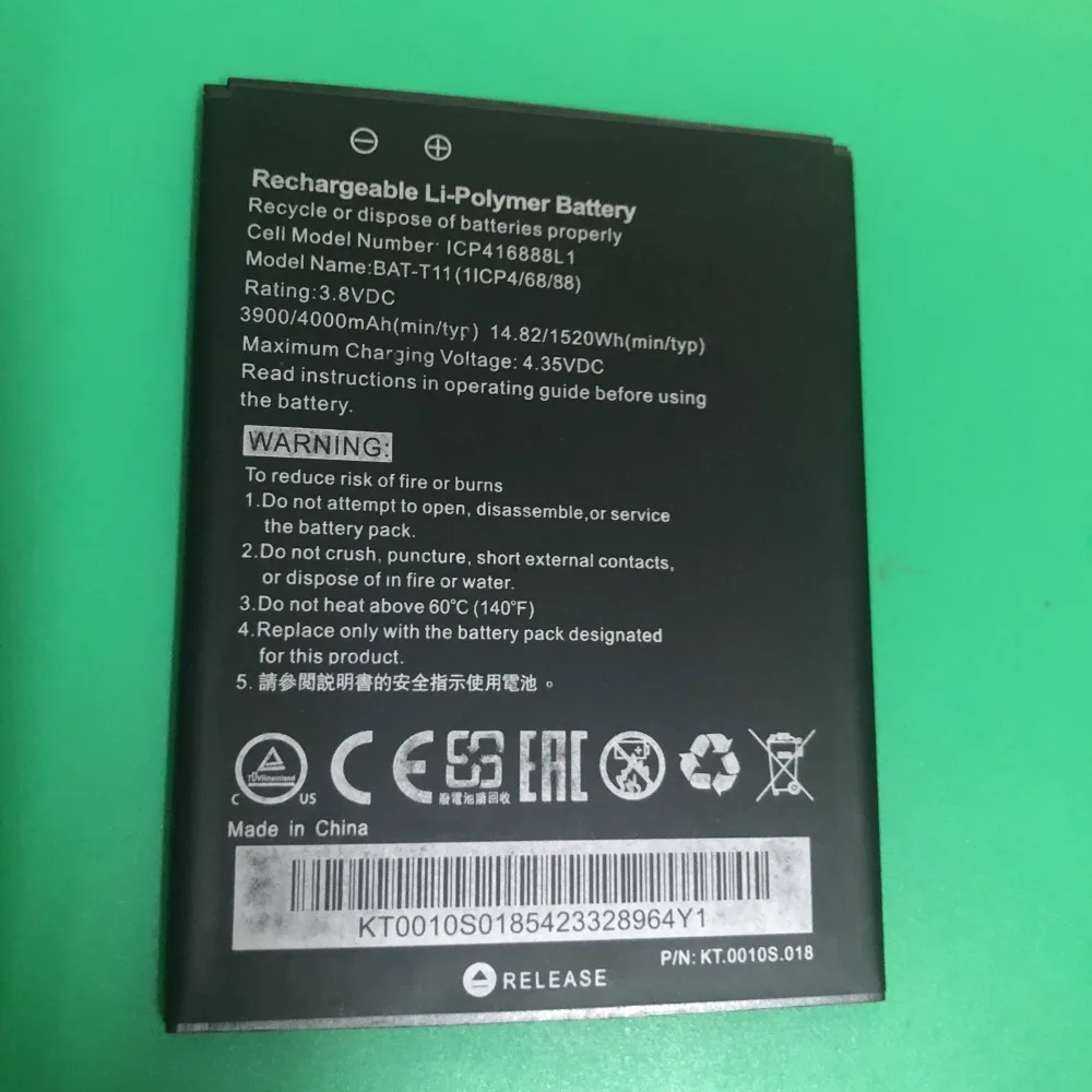 НОВЫЙ 4000 мАч BAT T11 аккумулятор для мобильного телефона acer Liquid T03 T04 Z630