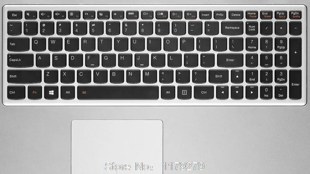 Силиконовый чехол для клавиатуры Lenovo Ideapad 15 6 дюйма защитный Z50-75 500-15 500 Y700 2016 год 2019