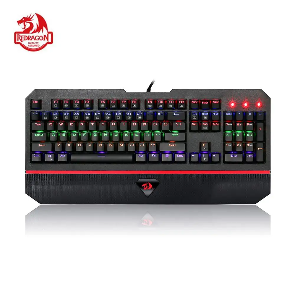 Механическая игровая клавиатура Redragon K558 ANALA со светодиодной радужной подсветкой