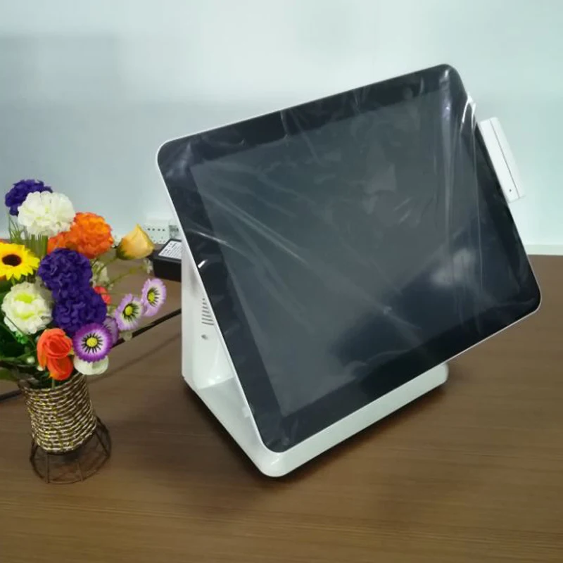 15 Inch POS сенсорный Экран Системы Поддержка Термальность принтер денежный ящик