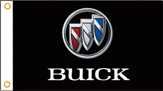 Автомобильный флаг индивидуальный автомобильный баннер BUICK 3x5 футов 100% полиэстер