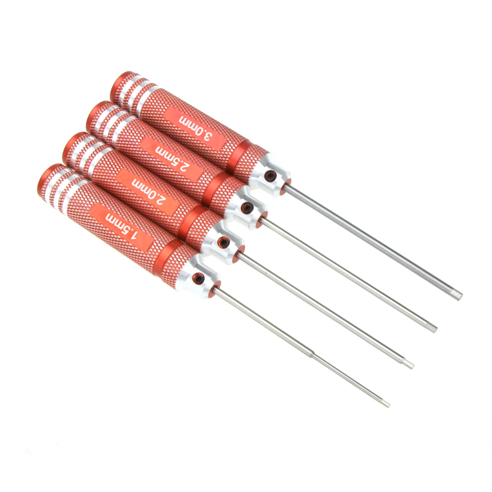 4 шт. титановый нитрид TiNi Hex Driver Wrench 1 5 мм/2 мм/3 0 мм для радиоуправляемых вертолетов
