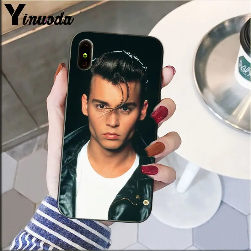 Yinuoda Джонни Деппом покупателей высококачественный чехол для телефона Apple iPhone 8 7 6