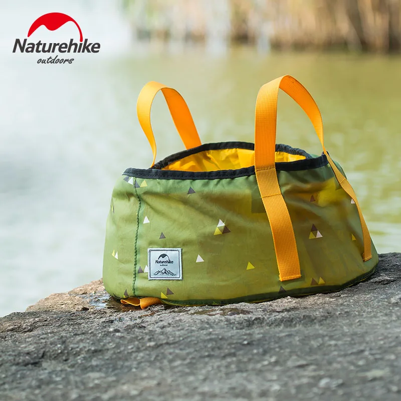 Сверхлегкая Складная Раковина Naturehike туристическая уличная портативная емкость