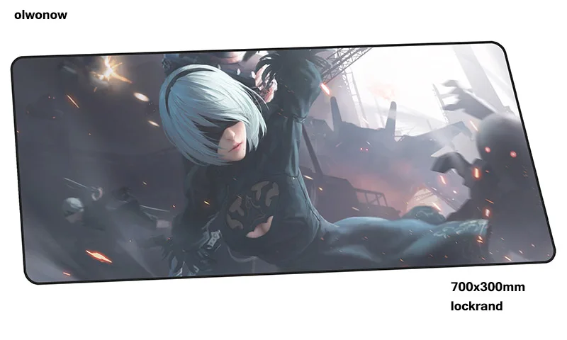 design 3 Nier automata коврик для мыши HD узор компьютерный геймер Коврик для мыши 70x30 см Модный Коврик Для Мыши Эргономичный гаджет офисный стол коврики - Цвет: design 3