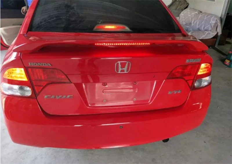 Высокое качество Спойлер для Honda Civic 2006 2011 крыло спойлеров абсолютно новый ABS со