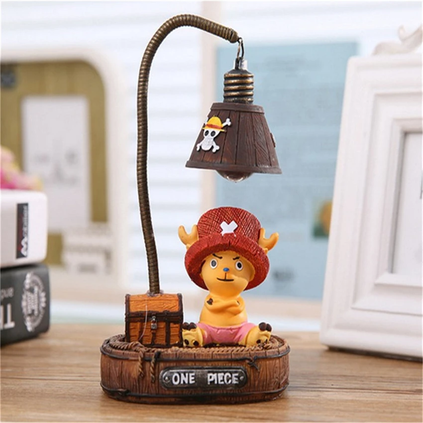 Ночные огни японского аниме One Piece обезьяна D Luffys/Tony Chopper Garage Kits Lamp luminaria украшения