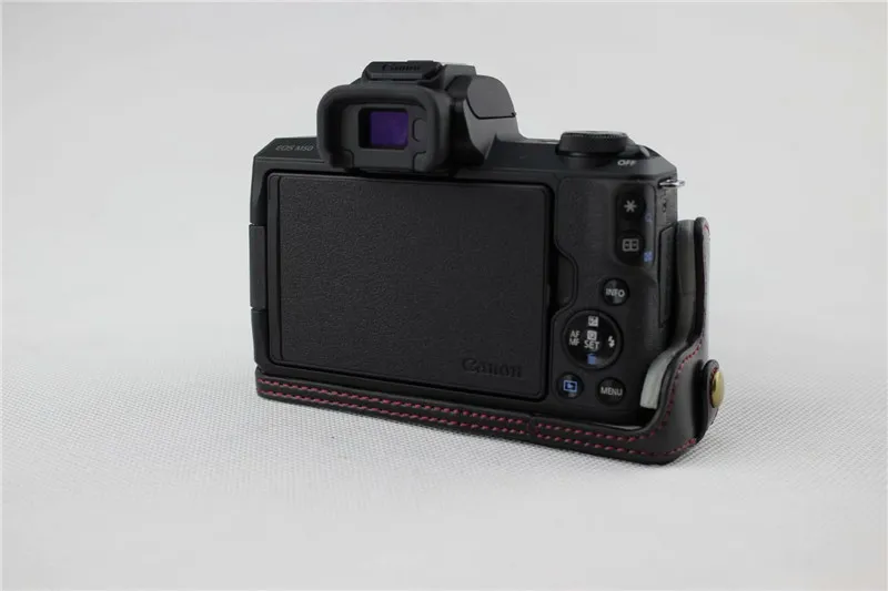 Защитный чехол из искусственной кожи для камеры Canon EOS M50 EOSM50|Сумки