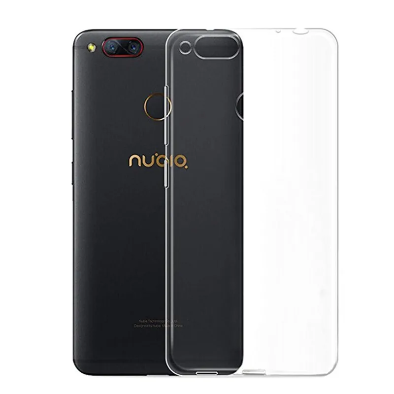 Clear Soft Silicone TPU armor Phone Case For ZTE Nubia Z17 Lite Z17S Mini S Z9 Z11 Max N2 N3 M2 Z18 mini Cover | Мобильные телефоны