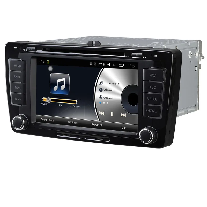 Автомобильный dvd-плеер стерео радио Android 7 1 Bluetooth &quotсенсорный экран 2 Din 64 бит