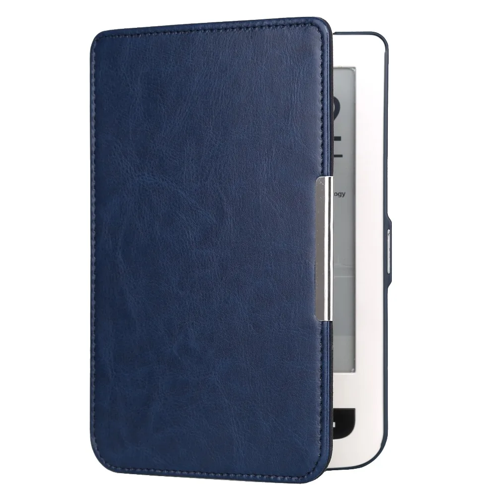 Чехол футляр на магните из искусственной кожи для электронной книги PocketBook Touch Lux 3