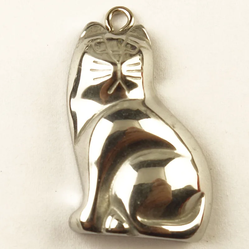 Beautiful 5Pcs 29x19x7mm Carved Hematite Cat Pendant Bead Ca180511(Send Randomly) | Украшения и аксессуары