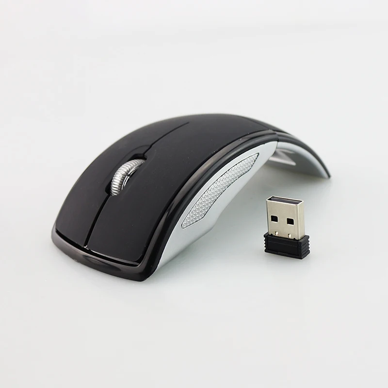Складная Беспроводная мини мышь Sovawin 2 4g Оптическая usb матовая поверхность