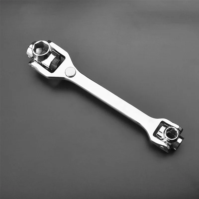 Многофункциональный 8 в 1 wrench12mm 19mm вращающийся мульти привод головок