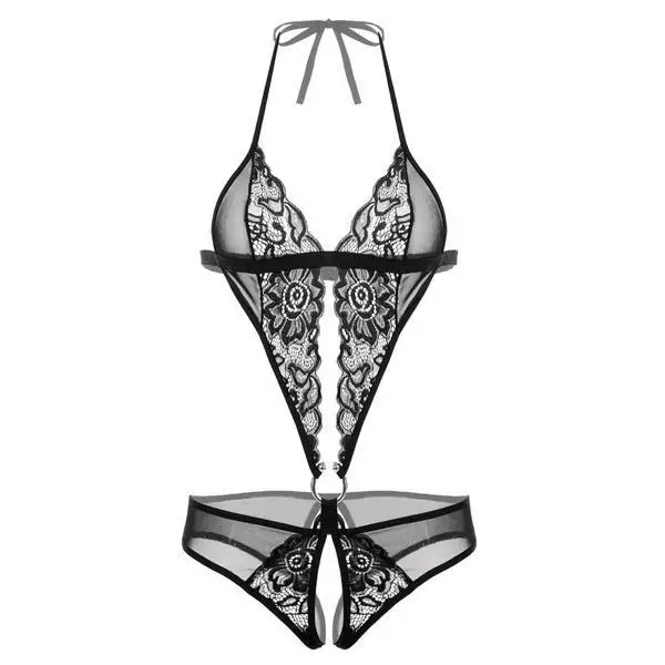 Сексуальное женское белье Avidlove Badydoll, одежда для сна, кружевная одежда с вырезом на крючке, женское нижнее белье без рукавов, сексуальное женское белье из натурального материала