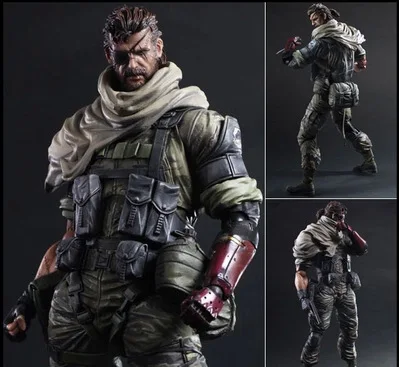 Play Arts Kai Solidus змея металлическая шестерня твердые заземленные ZEROES PA ПВХ фигурка