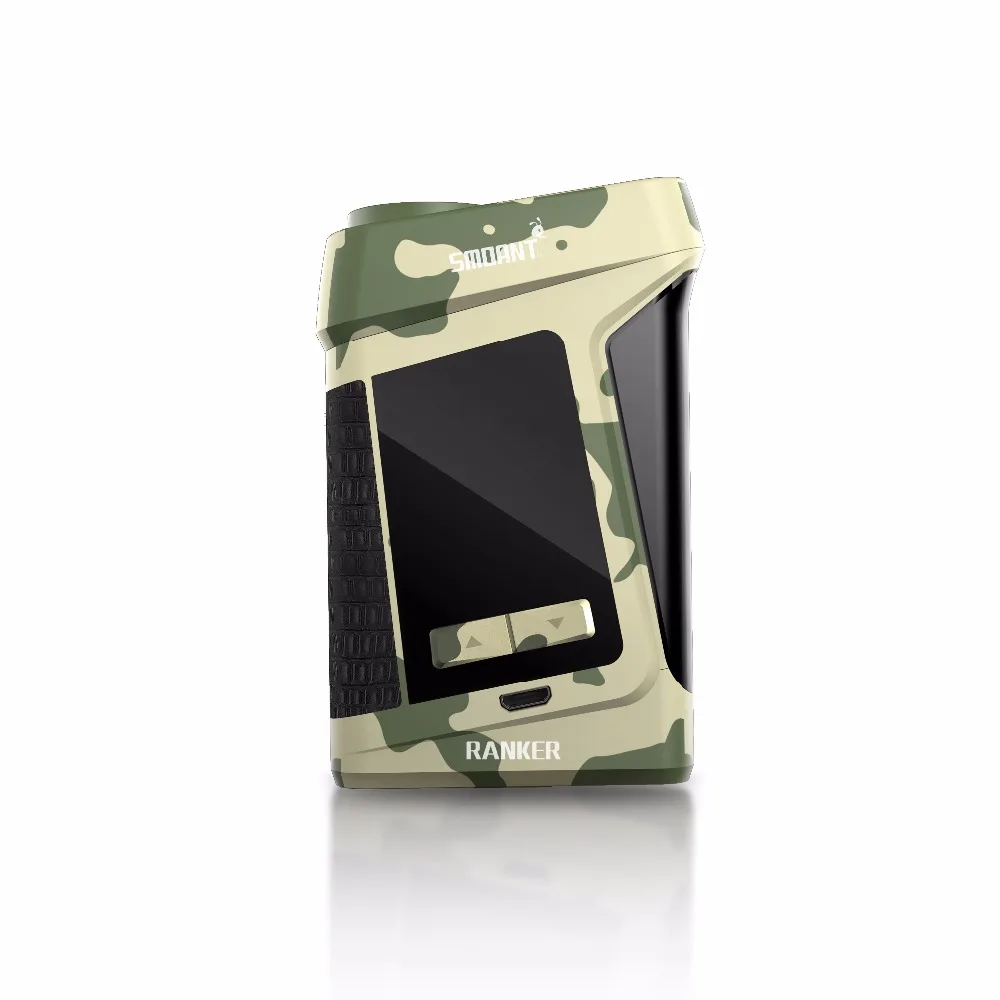 Оригинальный smoant Ranker 218 Вт TC коробка мод питание от Двойной 18650 батареи без для Vape