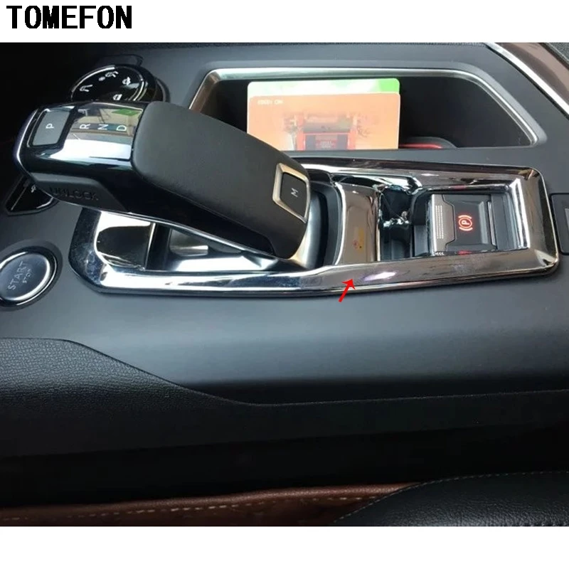 TOMEFON ABS матовая панель для рычага переключения передач рамка накладка