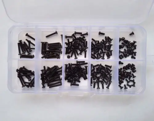 Болты из нержавеющей стали с круглой головкой 240 шт.|bolt stainless|screw boltstainless steel bolts |