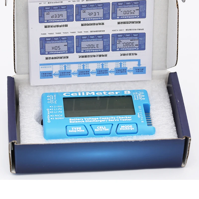 CellMeter 8 тестер емкости аккумулятора напряжения|Детали и аксессуары| |